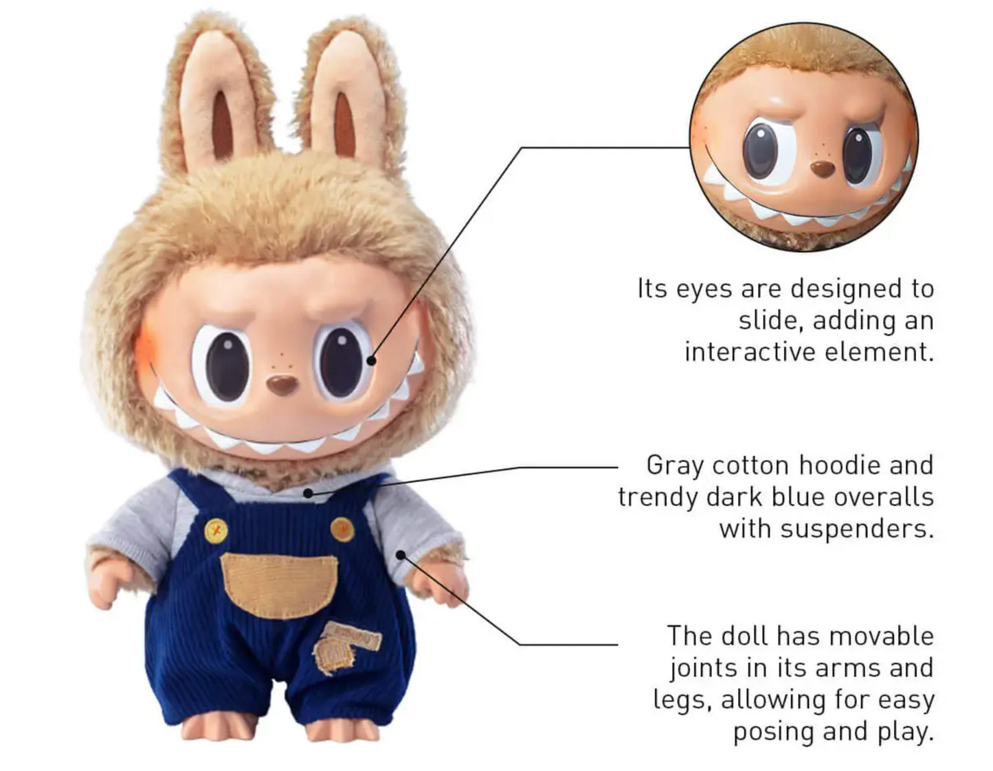 POP MART LABUBU 'TIME TO CHILL DOLL'
